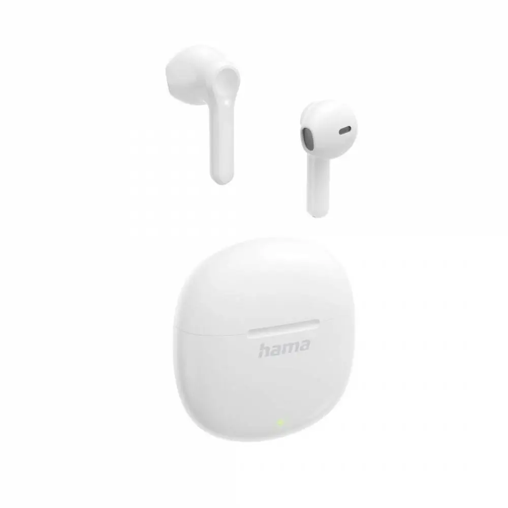 Hama Блутут слушалки "Action One", TWS, Earbuds, бял