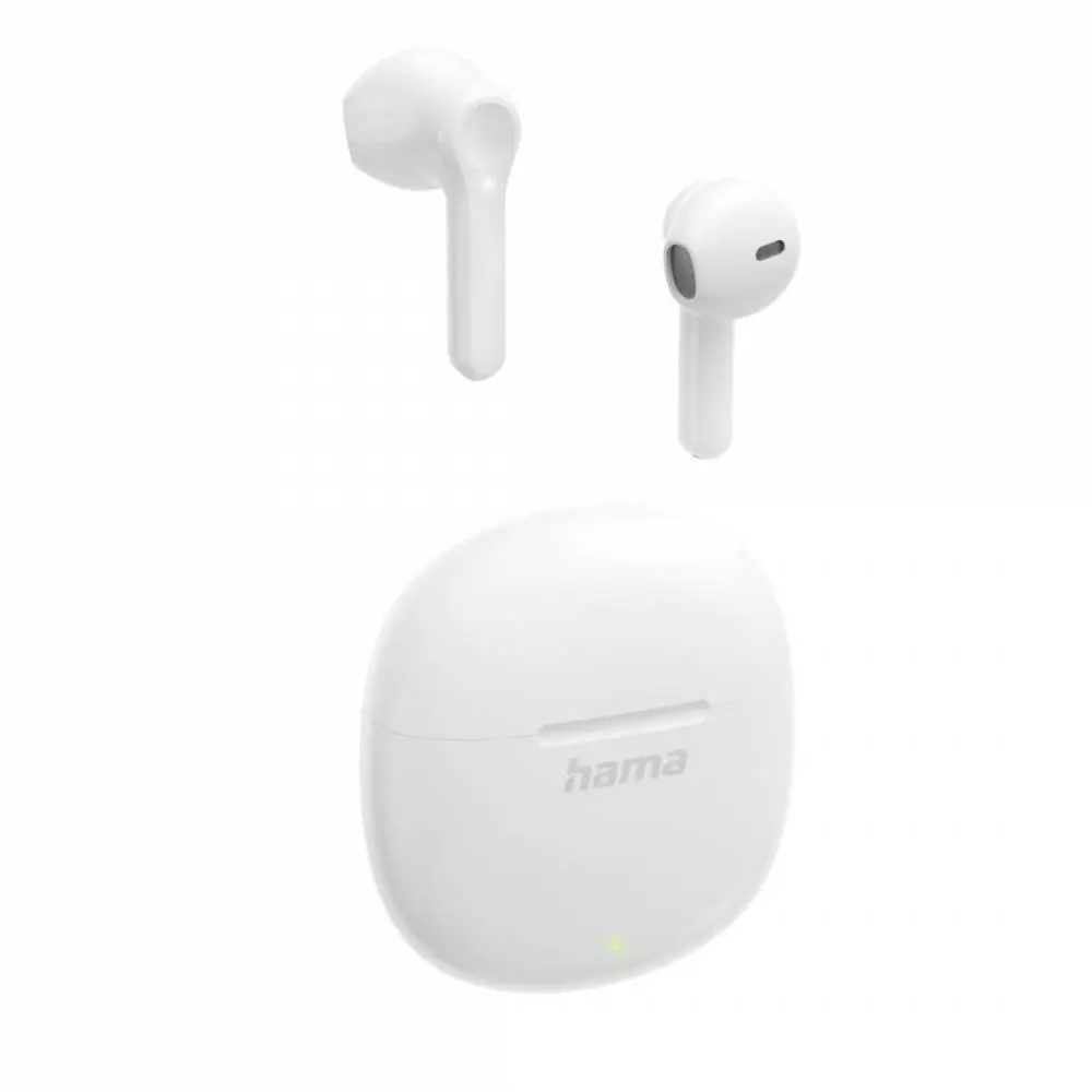 Hama Блутут слушалки "Action One", TWS, Earbuds, бял
