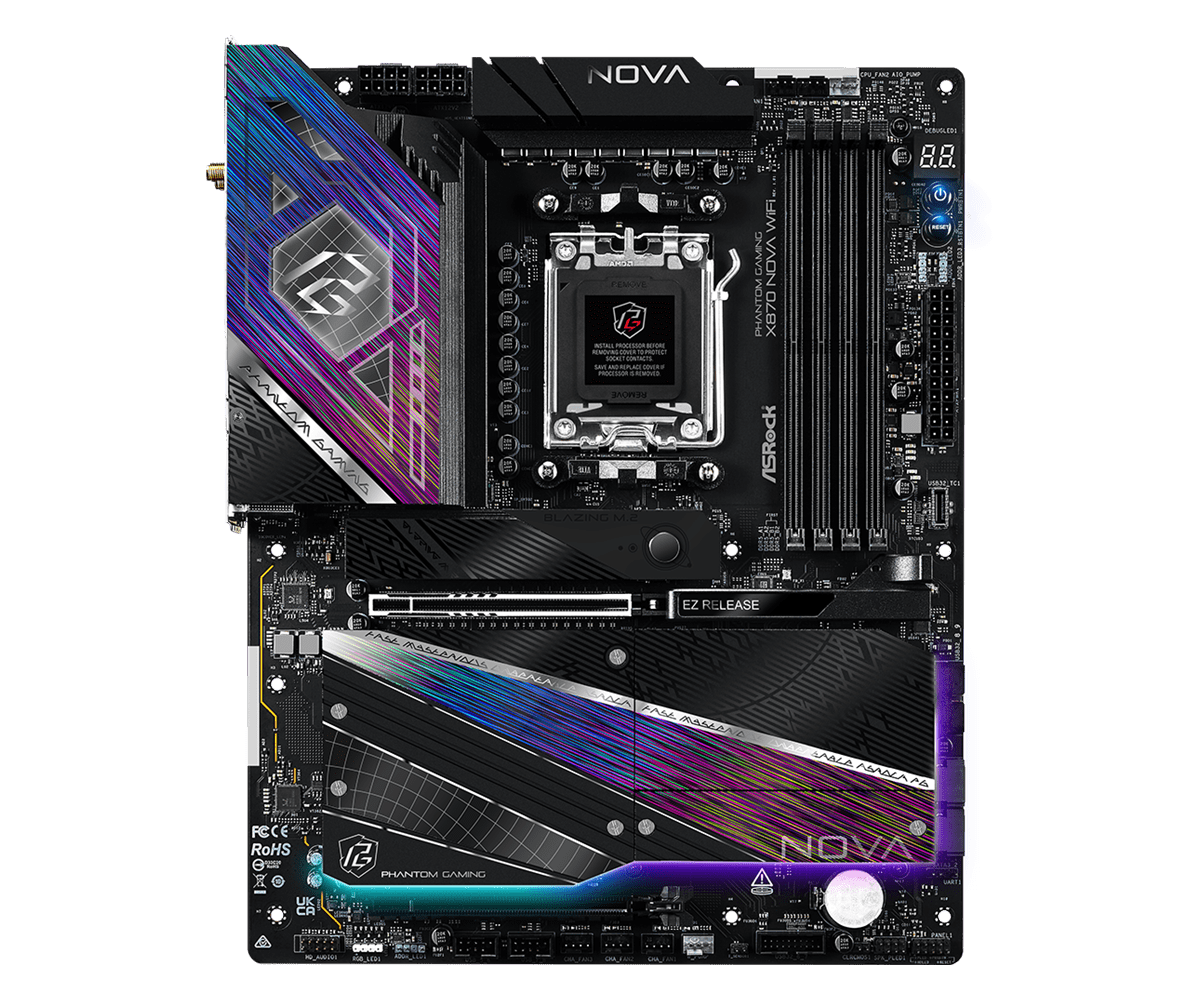 Дънна платка Asrock X870 PG NOVA WIFI AM5