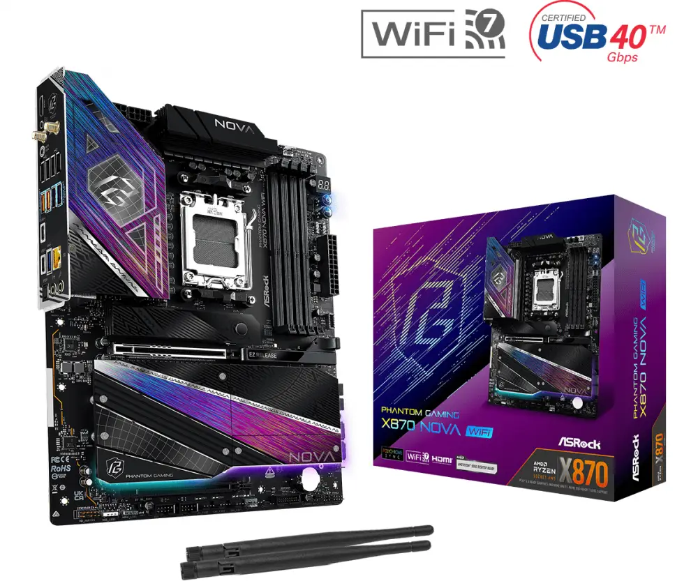 Дънна платка Asrock X870 PG NOVA WIFI AM5