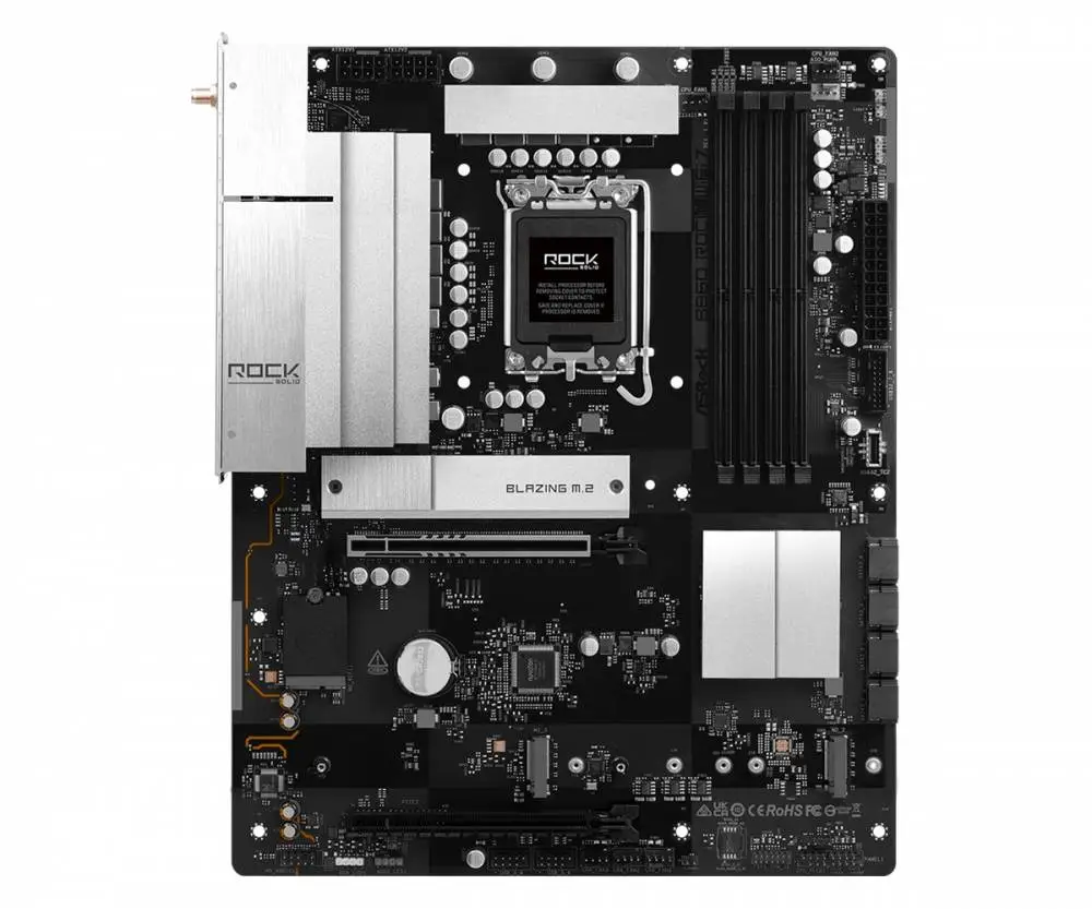 Дънна платка Asrock B860 ROCK WIFI 7 LGA1851