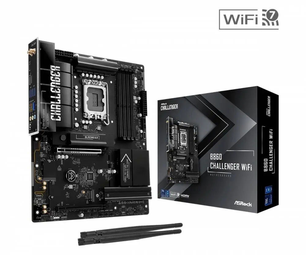 Дънна платка Asrock B860 CHALLENGER WIFI LGA1851