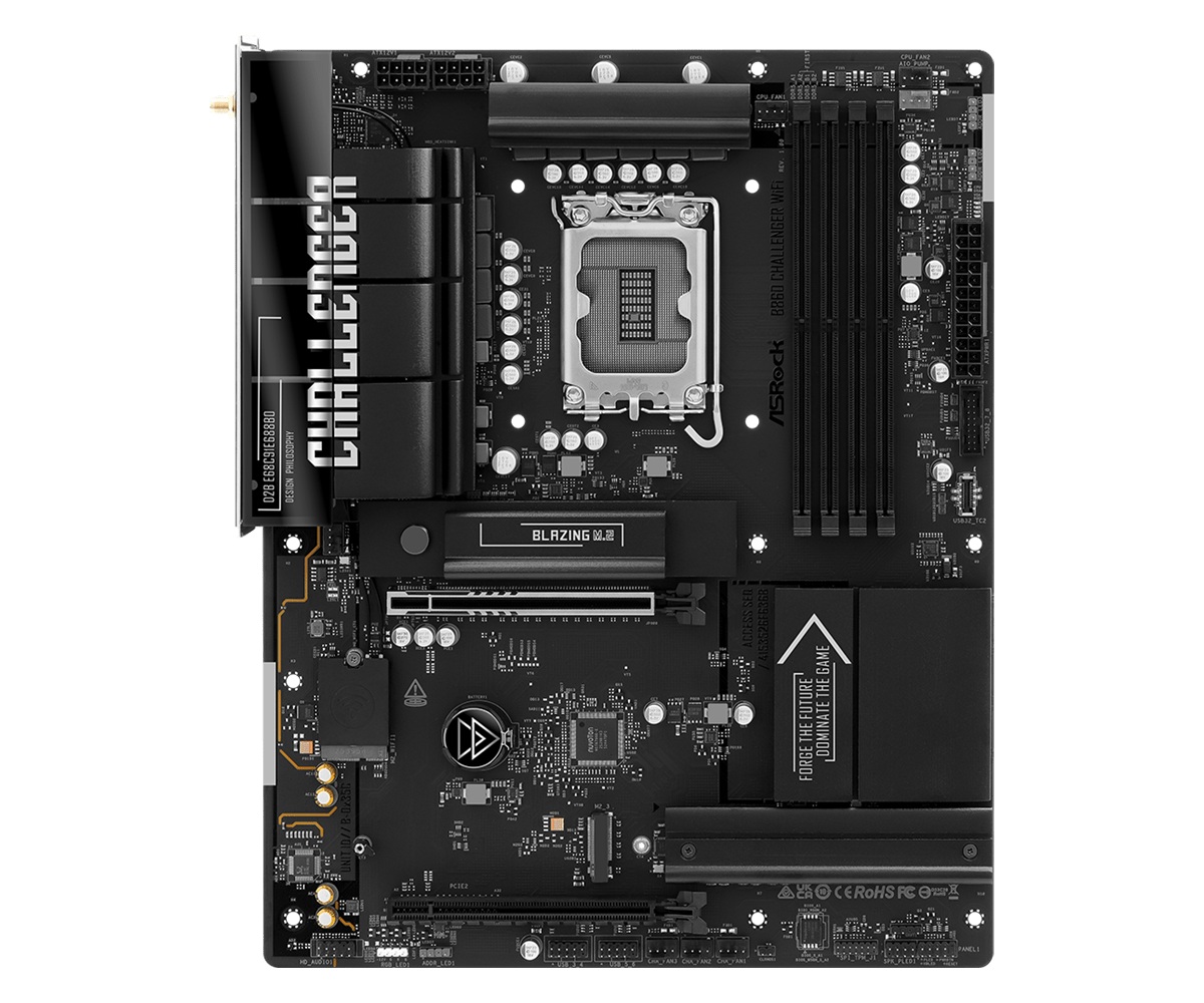 Дънна платка Asrock B860 CHALLENGER WIFI LGA1851