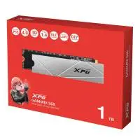 Диск SSD ADATA GAMMIX S60 1TB PCIe Gen4 x4 M.2 2280 NVMe - AGAMMIXS60-1T-CS 