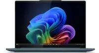 Лаптоп LENOVO Yoga Pro 7 AMD Ryzen AI 7 350 14.5inch OLED 500N 90Hz 32GB DDR5 1TB W11H Tidal Teal - 83KG000QBM