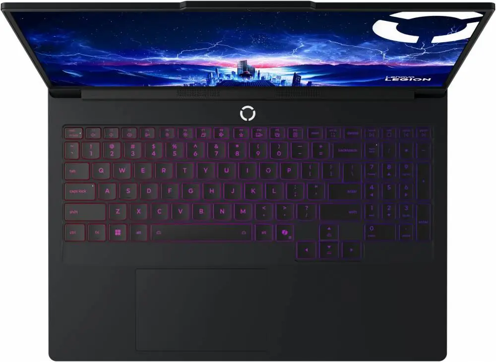 Лаптоп LENOVO Legion Pro 7 Intel Core Ultra 9 275HX 16inch WQXGA OLED 500N 240Hz HDR 64GB DDR5 1TB RTX 5090 24GB NoOS Eclipse Black 3y - 83F500KUBM