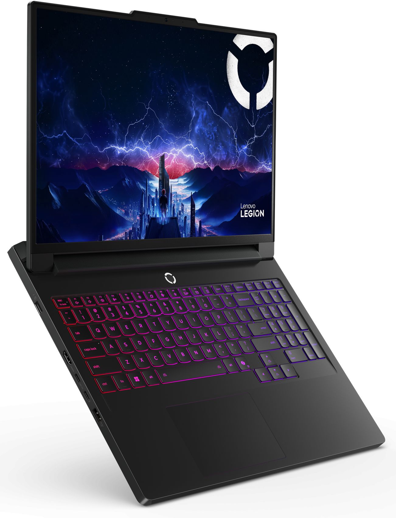 Лаптоп LENOVO Legion Pro 7 Intel Core Ultra 9 275HX 16inch WQXGA OLED 500N 240Hz HDR 64GB DDR5 1TB RTX 5090 24GB NoOS Eclipse Black 3y - 83F500KUBM