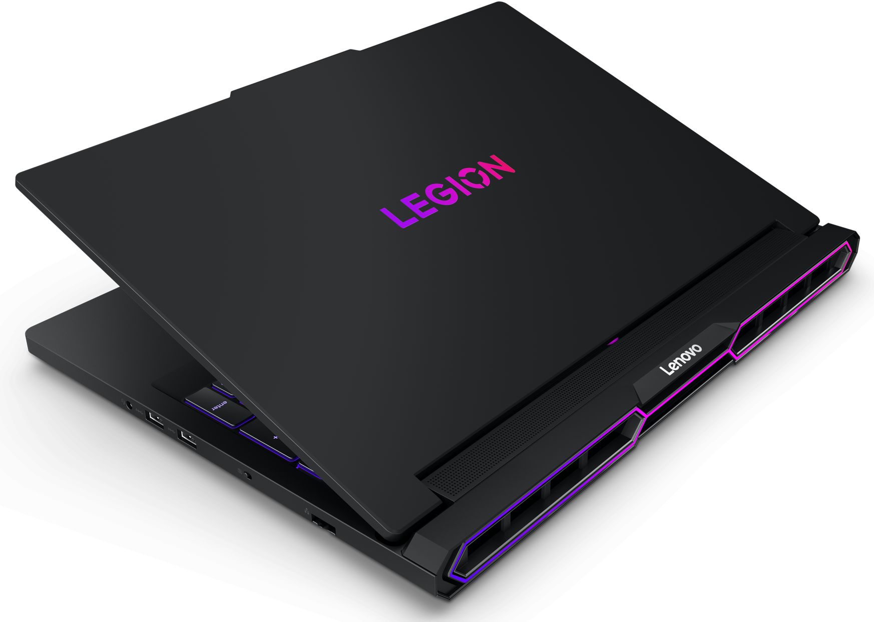 Лаптоп LENOVO Legion Pro 7 Intel Core Ultra 9 275HX 16inch WQXGA OLED 500N 240Hz HDR 64GB DDR5 1TB RTX 5090 24GB NoOS Eclipse Black 3y - 83F500KUBM