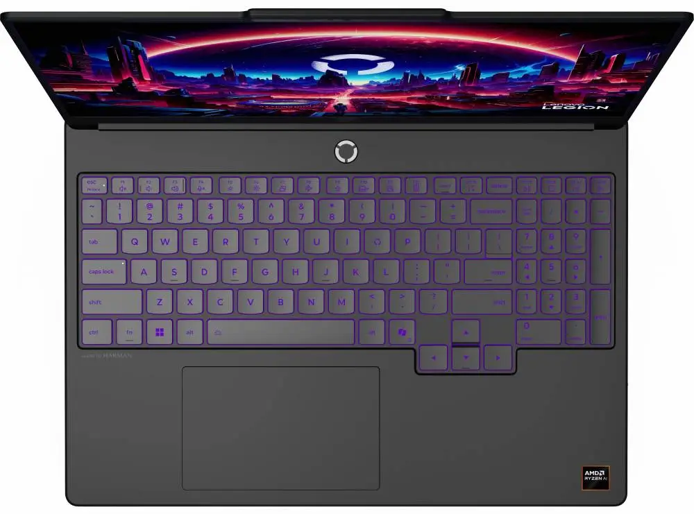 Portátil Lenovo Legion 5 15AGP11 AMD Ryzen AI 9 465 15.3inch WQXGA OLED 500N 165Hz HDR 32GB DDR5 1TB RTX 5060 8GB NoOS Eclipse Black 3y - 83Q60018BM