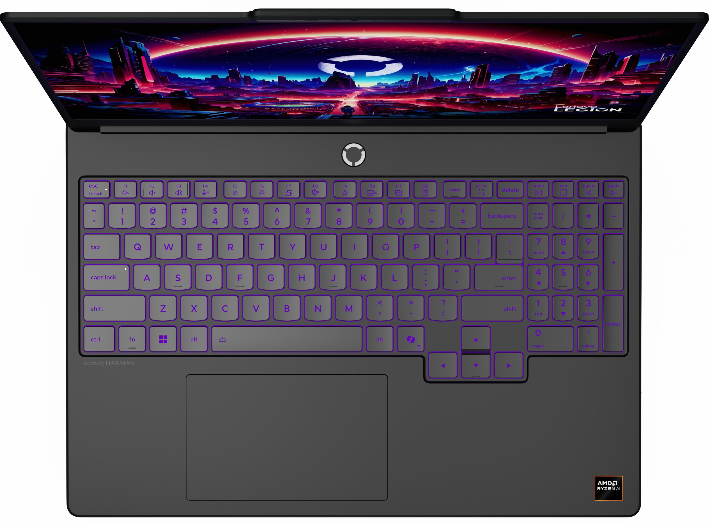Portátil Lenovo Legion 5 15AGP11 AMD Ryzen AI 9 465 15.3inch WQXGA OLED 500N 165Hz HDR 32GB DDR5 1TB RTX 5060 8GB NoOS Eclipse Black 3y - 83Q60018BM