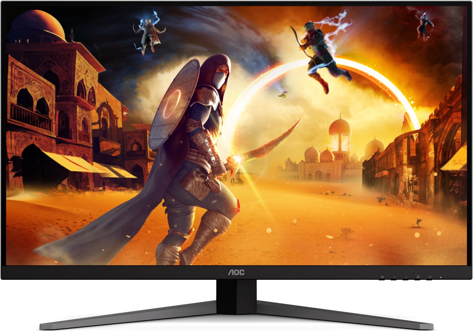 Монитор AOC U32G4U Gaming 31.5", Fast IPS 4K UHD 3840x2160, 160Hz, 1ms, NVIDIA G-Sync Compatible, HDMI, DP
