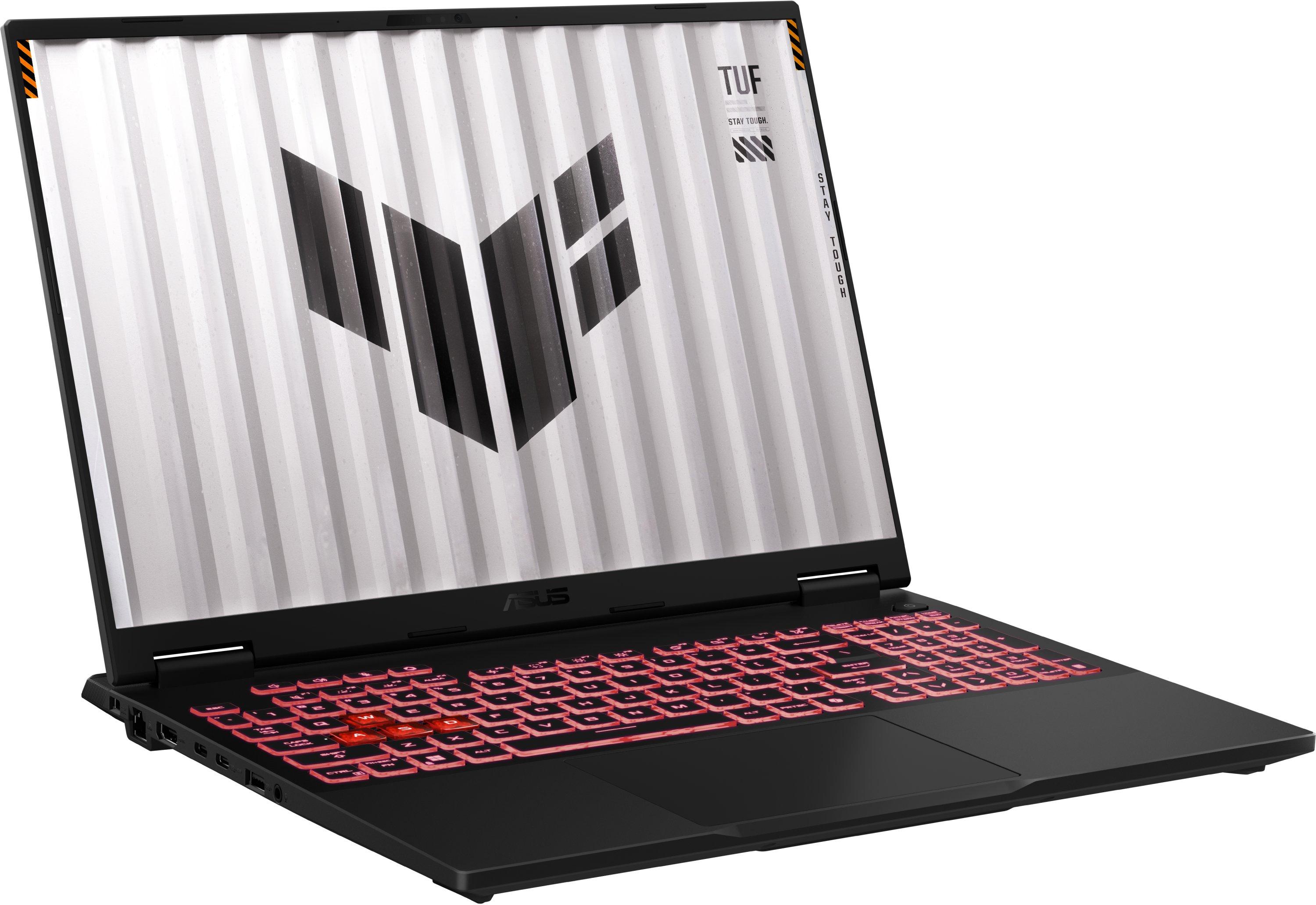 Лаптоп ASUS TUF Gaming A16 2025 FA608UM-RV016 - 16" IPS FullHD+, AMD Ryzen 7 260, 16GB DDR5, 1TB SSD, RTX 5060 8GB GDD7