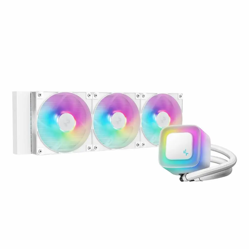 Водяне охолодження DeepCool Water Cooling LE360 V2 WH ARGB