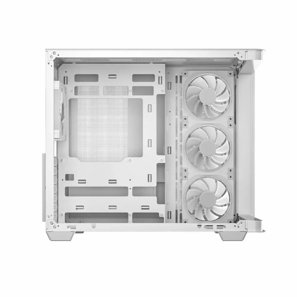 DeepCool кутия Case ATX - CG530U 4F WH - 4 ARGB Fans