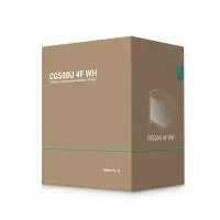 DeepCool кутия Case ATX - CG530U 4F WH - 4 ARGB Fans