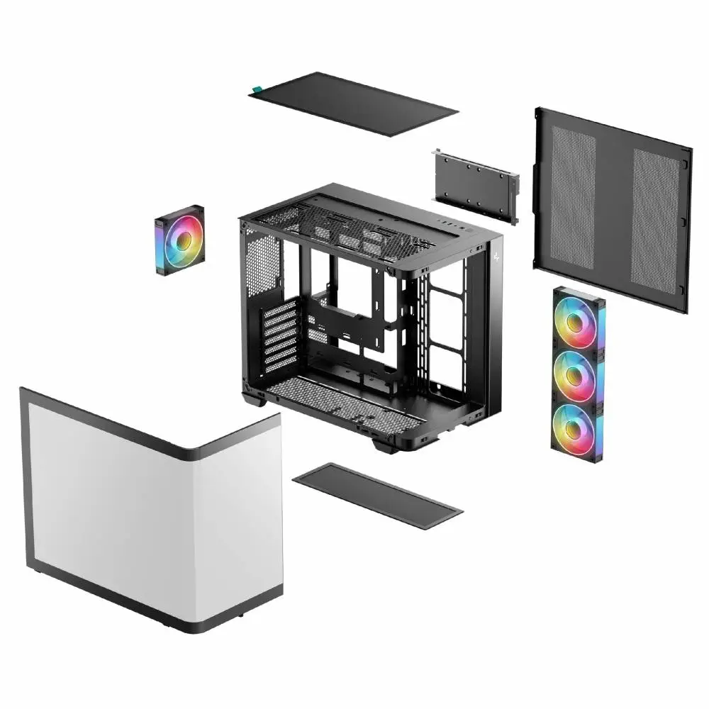 DeepCool кутия Case ATX - CG530U 4F - 4 ARGB Fans