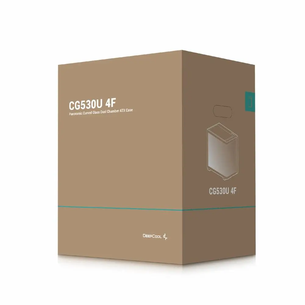 DeepCool кутия Case ATX - CG530U 4F - 4 ARGB Fans