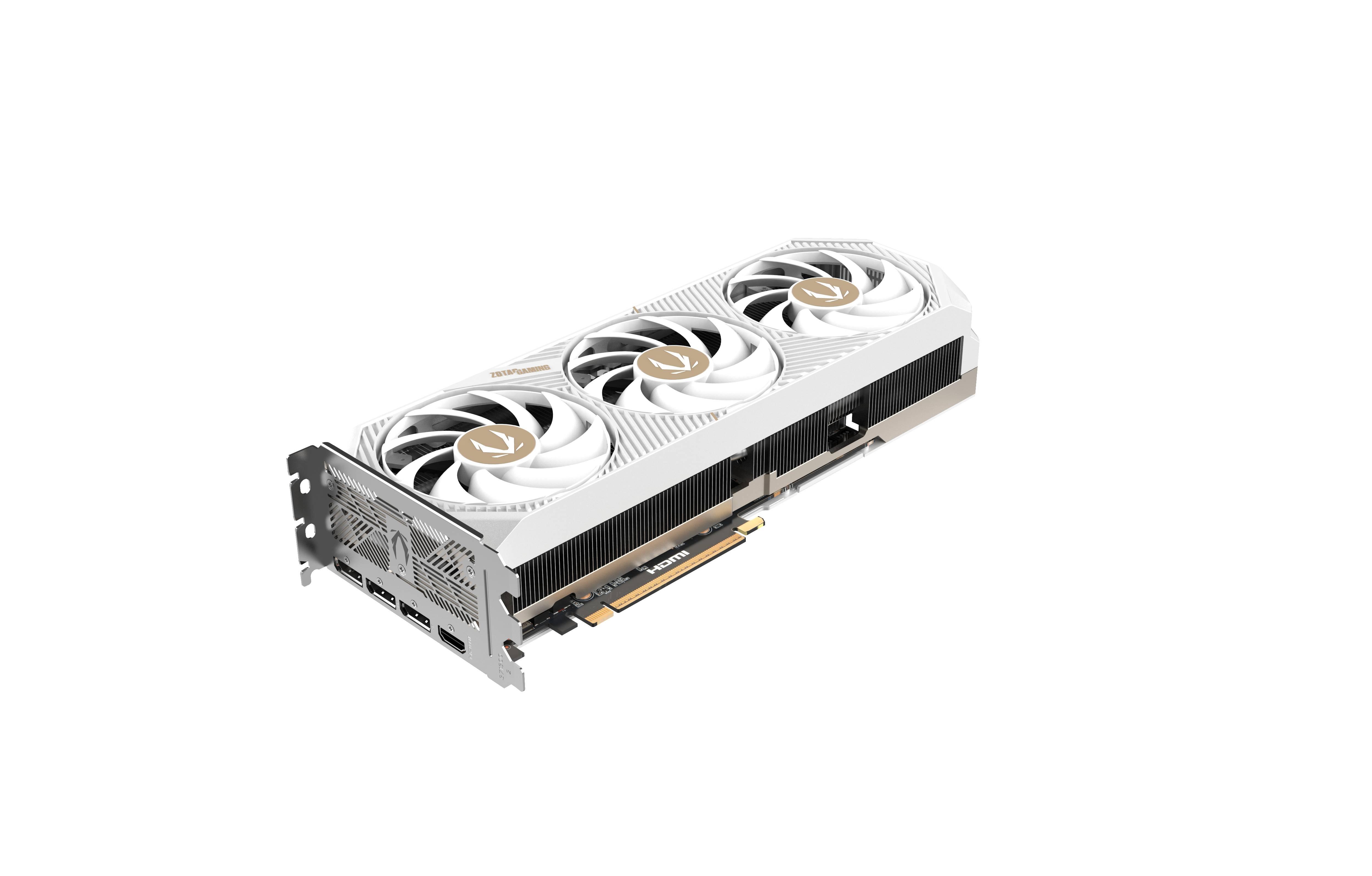 Видео карта ZOTAC GAMING RTX 5070 Ti Solid Core OC White 16GB GDDR7 - ZT-B50710Q2-10P