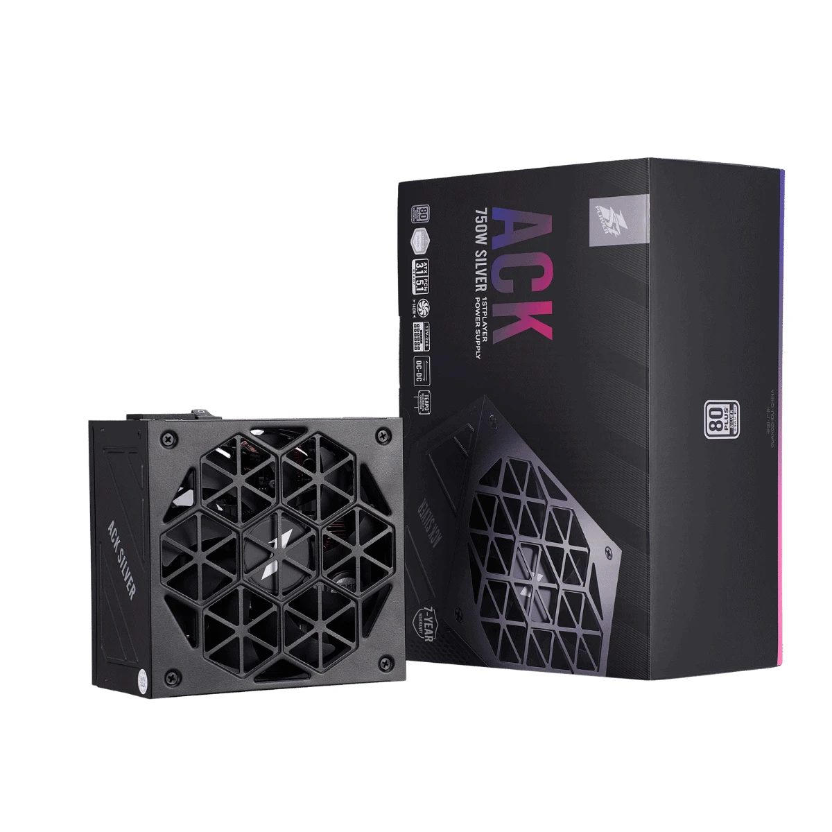 Захранване 1stPlayer PS-750BA7 PSU ATX 3.1 750W - ACK Silver