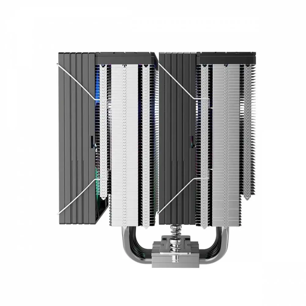 Охладител за процесор 1stPlayer CRYO CY12LD Black CPU Cooler LGA1851/AM5, Dual-Tower, ARGB