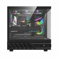 Darkflash кутия Case ATX - DS950 Black - 6 x 120 mm Infinity Mirror A-RGB