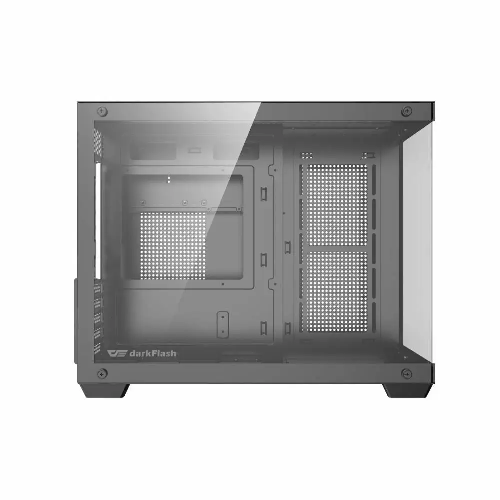 Darkflash кутия Case mATX - B275 PRO Black - 6 x 120 mm Infinity Mirror A-RGB