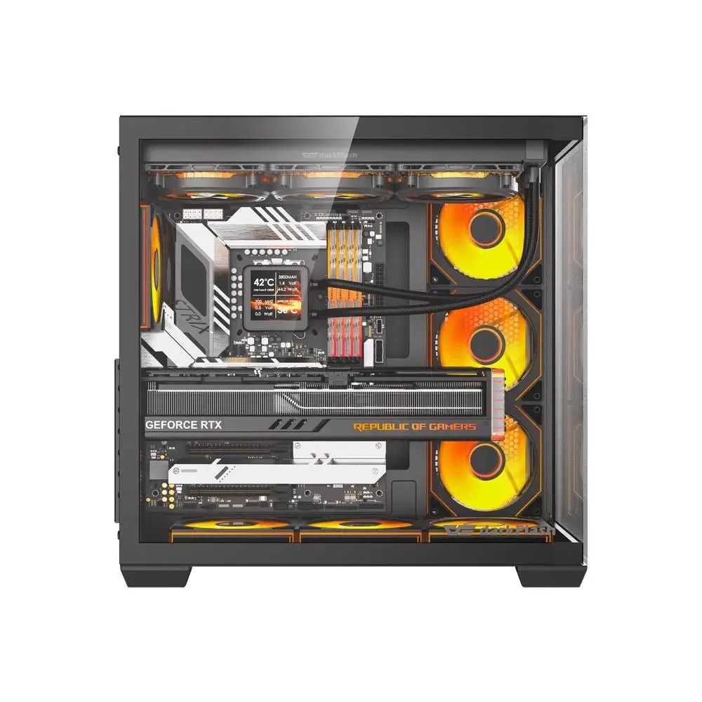Darkflash θήκη Case EATX - C280 Black - 7 ARGB fans