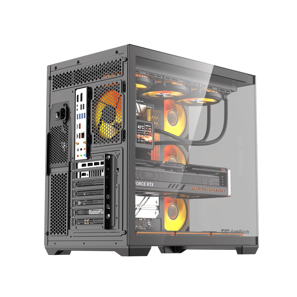 Darkflash θήκη Case EATX - C280 Black - 7 ARGB fans