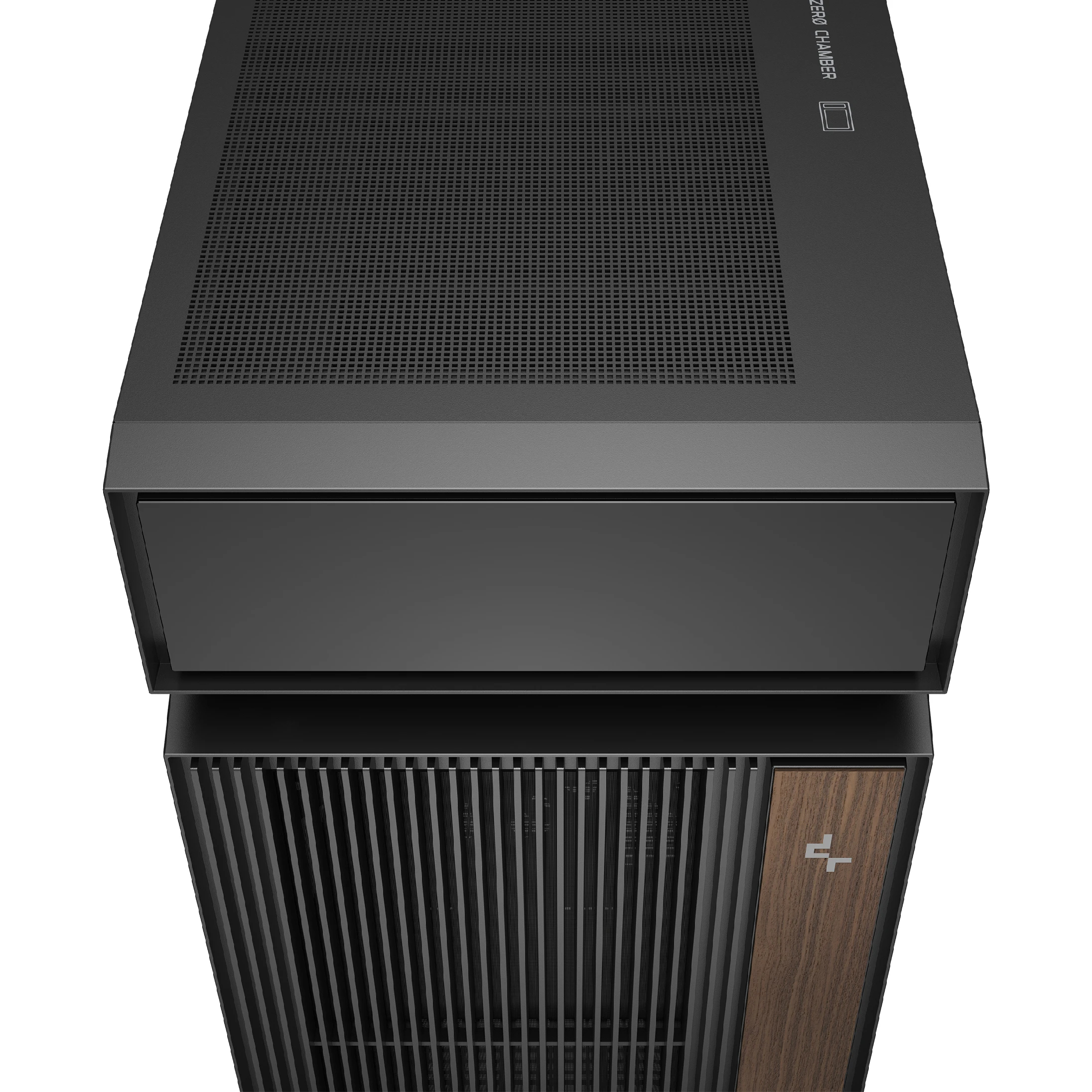 DeepCool кутия Case ATX - CL6600 - Modular Split-Chamber, 360 mm AIO Pre-Installed, 2 ARGB fans