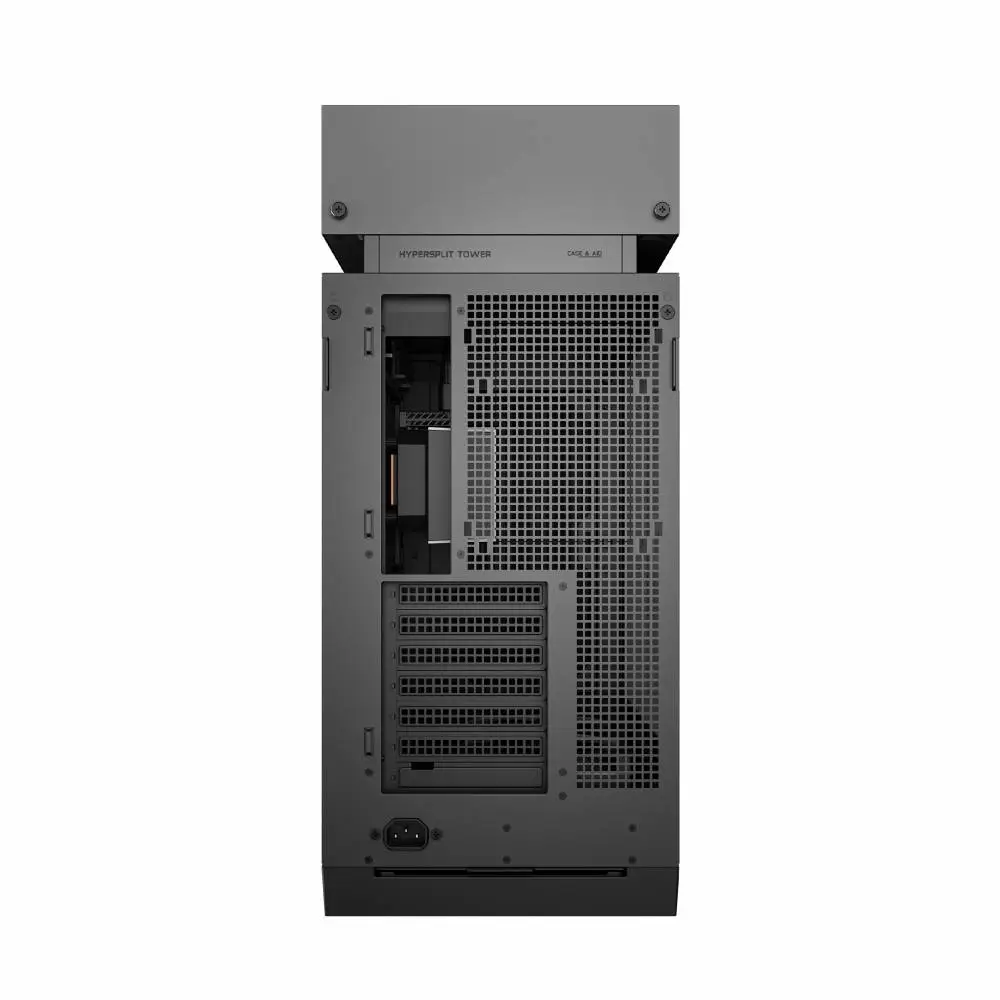 DeepCool кутия Case ATX - CL6600 - Modular Split-Chamber, 360 mm AIO Pre-Installed, 2 ARGB fans