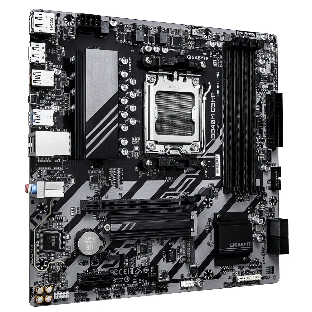 Дънна платка GIGABYTE B840M D3HP AM5