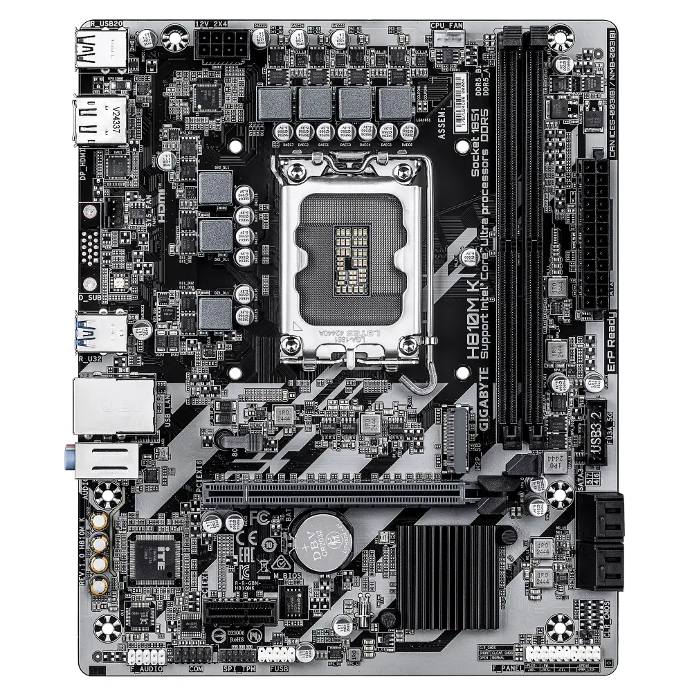 Дънна платка GIGABYTE H810M K LGA1851