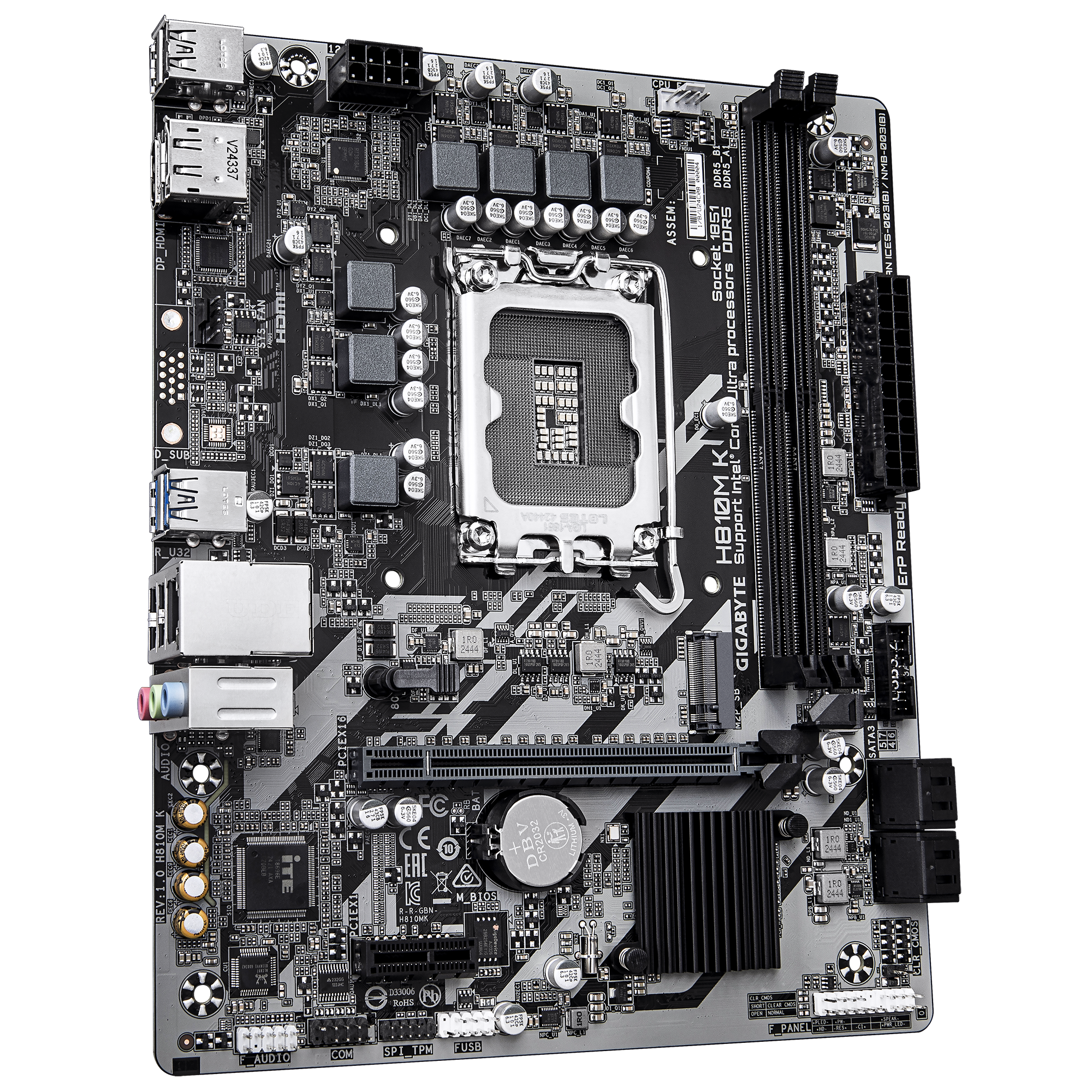 Дънна платка GIGABYTE H810M K LGA1851