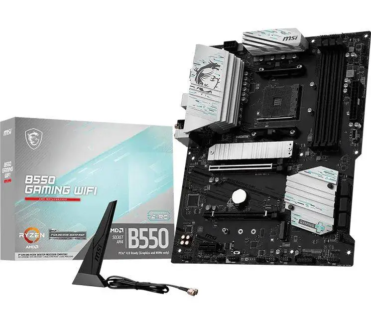 Дънна платка MSI B550 GAMING WIFI АМ4 - 911-7C56-085R