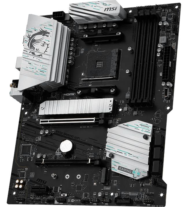 Дънна платка MSI B550 GAMING WIFI АМ4 - 911-7C56-085R