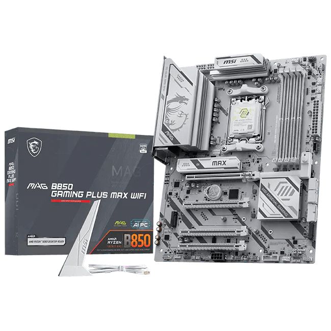 Дънна платка MSI MAG B850 GAMING PLUS MAX WIFI AM5 - 911-7E56-030R