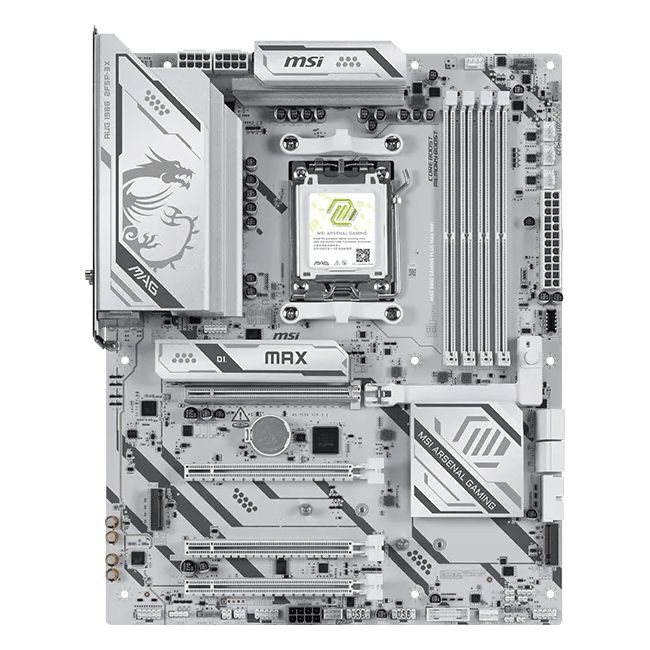 Дънна платка MSI MAG B850 GAMING PLUS MAX WIFI AM5 - 911-7E56-030R