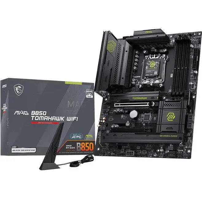 Дънна платка MSI MAG B850 TOMAHAWK WIFI AM5 - 911-7E53-001R