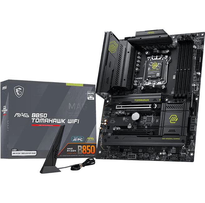 Дънна платка MSI MAG B850 TOMAHAWK WIFI AM5 - 911-7E53-001R