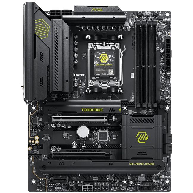 Дънна платка MSI MAG B850 TOMAHAWK WIFI AM5 - 911-7E53-001R