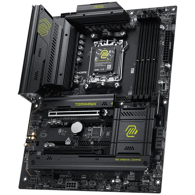 Дънна платка MSI MAG B850 TOMAHAWK WIFI AM5 - 911-7E53-001R