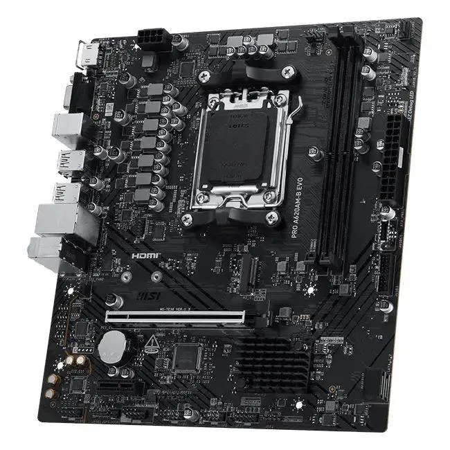 Дънна платка MSI PRO A620AM-B EVO AM5 - 911-7E36-001R