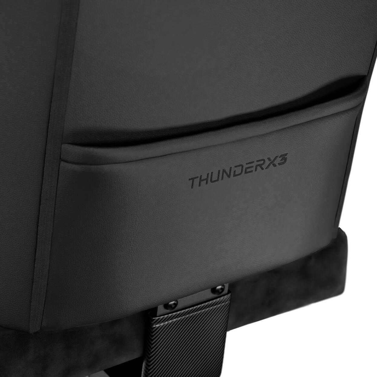Геймърски стол ThunderX3 SOLO 360 Ergonomic Racer - Черен