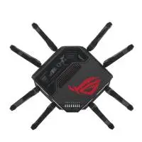 Рутер Asus Gaming Wireless Router ROG Rapture GT-BE98, BE25000, Quad-Band, RGB, AiMesh, Black - 90IG08F0-MO9A0V