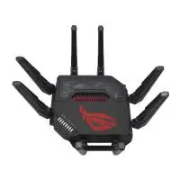 Рутер Asus Gaming Wireless Router ROG Rapture GT-BE98, BE25000, Quad-Band, RGB, AiMesh, Black - 90IG08F0-MO9A0V