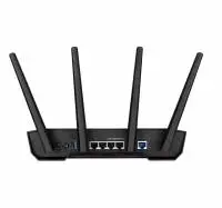 Рутер Asus Gaming Wireless Router TUF Gaming AX3000 V2, AX3000, Dual-Band, AiMesh, Black - 90IG0790-MO3B00