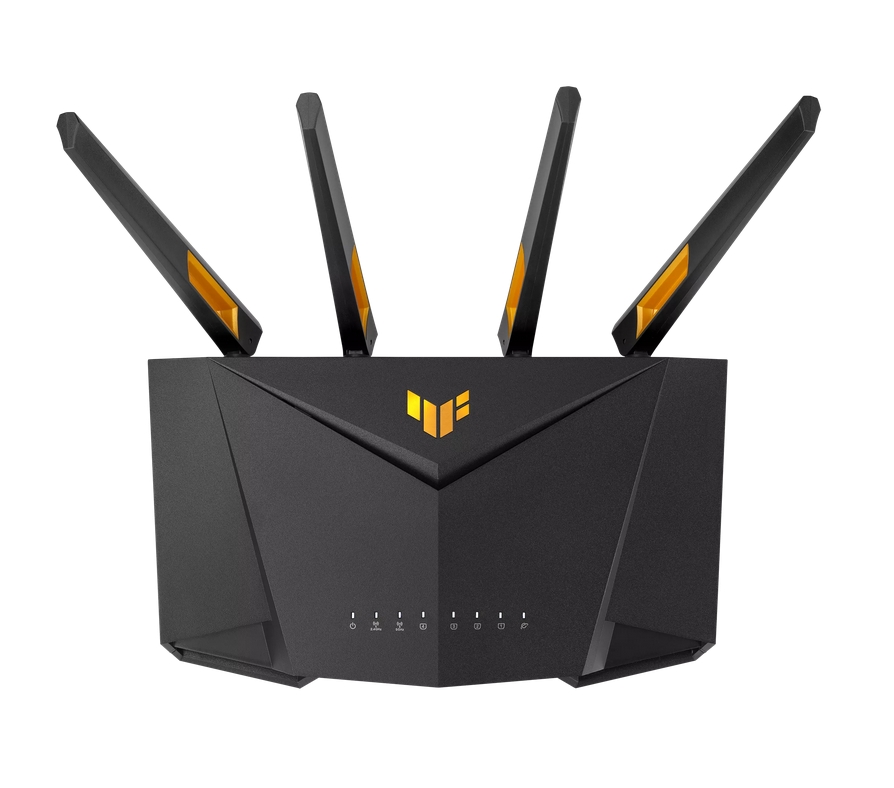 Рутер Asus Gaming Wireless Router TUF Gaming AX3000 V2, AX3000, Dual-Band, AiMesh, Black - 90IG0790-MO3B00