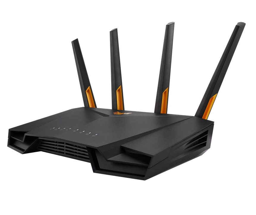 Рутер Asus Gaming Wireless Router TUF Gaming AX3000 V2, AX3000, Dual-Band, AiMesh, Black - 90IG0790-MO3B00
