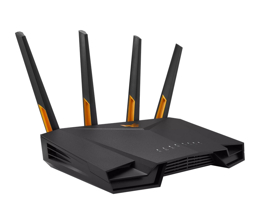 Рутер Asus Gaming Wireless Router TUF Gaming AX3000 V2, AX3000, Dual-Band, AiMesh, Black - 90IG0790-MO3B00
