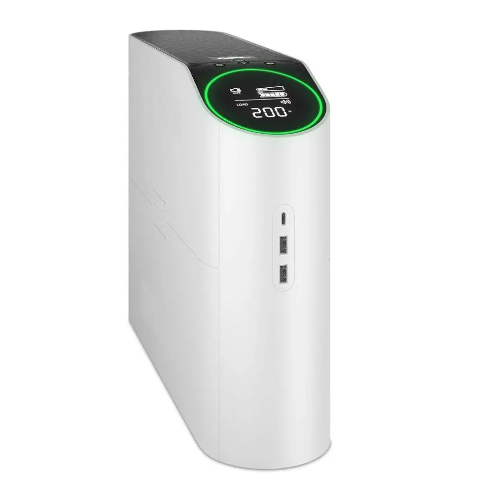 Непрекъсваем ТЗИ APC Back-UPS Pro 2200VA for Gaming, 230V, Pure Sinewave, LCD, White, Schuko